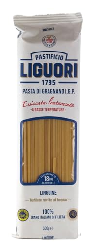 Liguori Linguine Gragnano PGI Pâtes N°7 500 g en promo à 1,42€ (-87%) sur Amazon FR