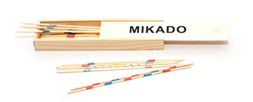 Jeujura JeujuraJ64223 Mikado Juego en Estuche de Madera... - Jouets & Jeux en promo à 6.06€