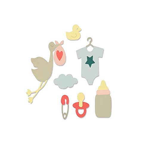 Sizzix Thinlits Fustella, Neonato di Debi Potter - Home & Kitchen Amazon Italy à 10.99€