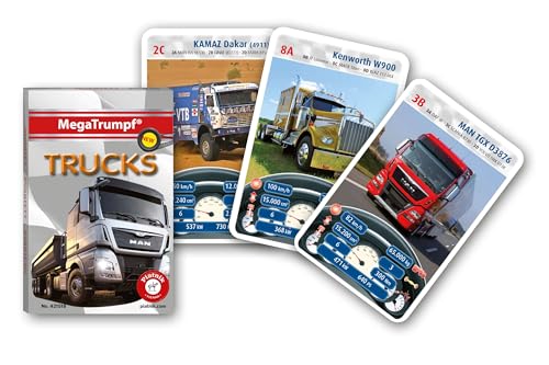 Piatnik 10.706,1 cm Mega Trumpf – Trucks Quartetto Gioco - Jouets & Jeux Amazon Italie à 11.68€