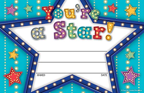 Teacher Created Resources (5485) Marquee You're a Star... - Jouets & Jeux en promo à 18.24€