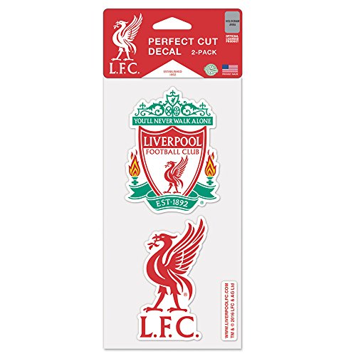 Wincraft Liverpool FC Die Cut Lot de Deux Autocollants 4 x 4 - Sports & Fitness Amazon France à 26.65€
