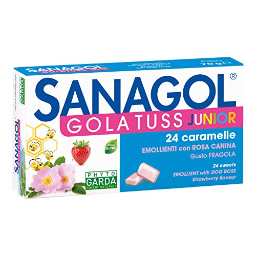 Sanagol Gola Tuss Junior Fragola Integratore 24 Caramelle - High-Tech & Électronique en promo à 8.49€