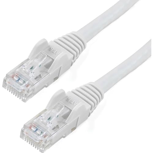 StarTech 6in CAT6 Ethernet Cable - White CAT 6 Gigabit... - High-Tech & Électronique Amazon Royaume-Uni à 2.39€