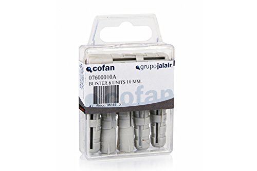 Cofan 07600005A BL 16 pz Taco POLIETILENE 5 MM, Set di 16... - Sports & Fitness Amazon Italie à 6.76€