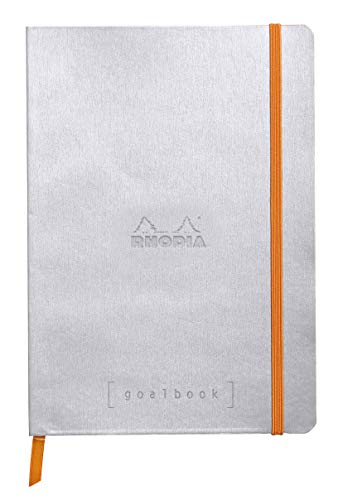 RHODIA 117741C - Carnet Souple Goalbook Argent - A5 14,8 x... - Sports & Fitness en promo à 16.68€