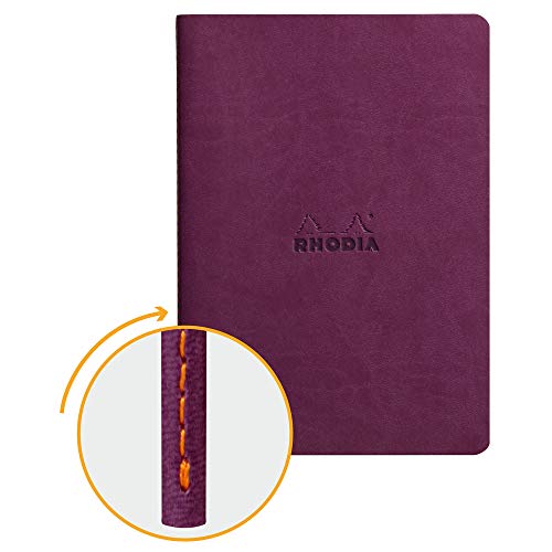 RHODIA 116410C - Soft Notebook with Purple Textile... - High-Tech & Électronique Amazon Royaume-Uni à 7.48€