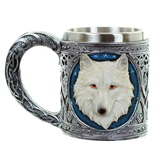 Puckator Deko Glas Wolf weiß, Acrylic, Multi, Height Width... - Amazon Allemagne à 8.83€