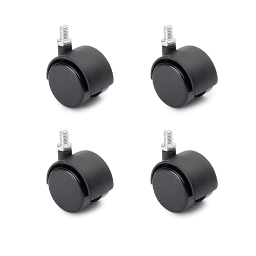 EMUCA 2037817 Lot de 4 roulettes pivotantes à Double Roue... - Auto & Moto Amazon France à 4.83€