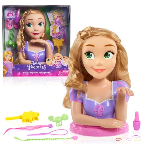 Just Play Disney Princess Deluxe-Frisierkopf Rapunzel mit... - Jouets & Jeux Amazon Allemagne à 29.99€