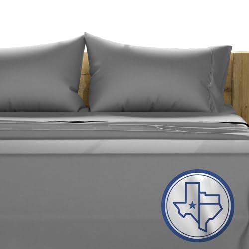 TEXAS LINEN CO. Comfy Sheets Parure de lit King Size 100%... - Maison & Cuisine Amazon France à 67.04€