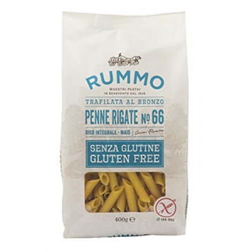 Rummo Pasta Mezze Penne Rigate, senza Glutine, N 28, 400g - Épicerie Amazon Italie à 2.42€