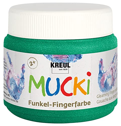 KREUL Mucki 23123-Mucki Pintura Brillante para Dedos, Verde... - Amazon Spain à 4.99€