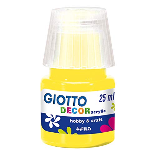 Giotto 6un Guache Liquido Decor Acrilico 25ml Amarelo/Esco... - Loisirs Créatifs Amazon Espagne à 2.21€