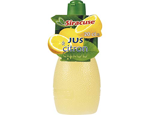 SIRACUSE Jus citron jaune 20cl siracus - Le flacon de 20cl - Épicerie Amazon France à 3.26€