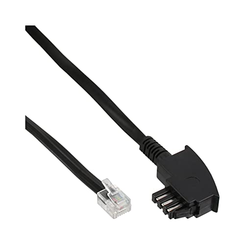 InLine 18820A câble de téléphone 20 m Noir - Cables de... en promo à 9,45€ (-44%) sur Amazon FR
