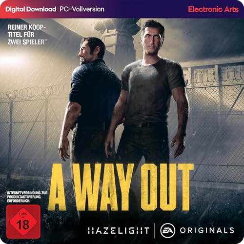 A Way Out PCWin | Download Code EA App - Origin | Deutsch - Jeux Vidéo & Consoles Amazon Allemagne à 6.03€