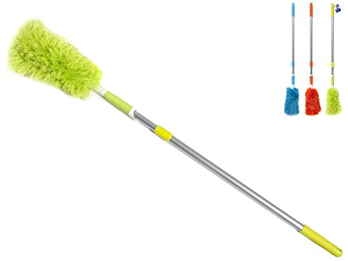 HOME 8751100 Set 6 Steppdecke Microfibre Stiel allung 120 - Maison & Cuisine en promo à 37.72€