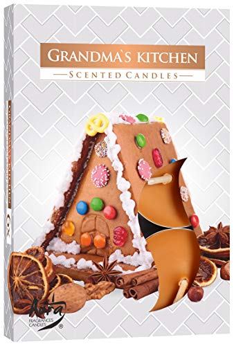 Bispol Scented Tealights 6 Pcs - Grandmas Kitchen - Maison & Cuisine en promo à 1.07€