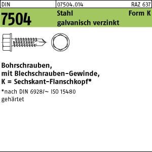 250 Bohrschrauben DIN 7504 Stahl K 4,8 x 70 verzinkt... - Bricolage & Outils Amazon Allemagne à 2.25€