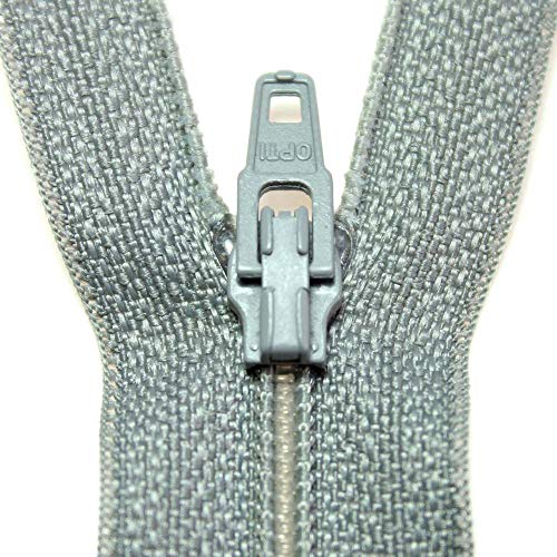 Grey Zip Fastener - 10 cm - Loisirs Créatifs Amazon Royaume-Uni à 2.09€