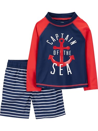 Simple Joys by Carter's Baby Jungen Swimsuit Trunk and... - Auto & Moto en promo à 10.26€