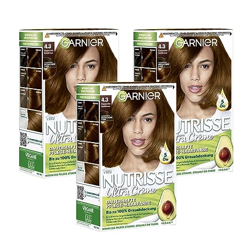 Garnier Nutrisse Lot de 3 crèmes de coloration pour cheveux... - Beauté & Parfums en promo à 13.46€