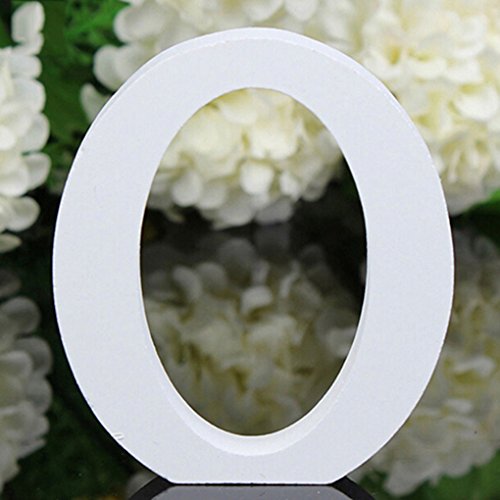 Gemini_mall® Woodcraft White Wooden Alphabet Letters... - Maison & Cuisine Amazon Royaume-Uni à 1.29€