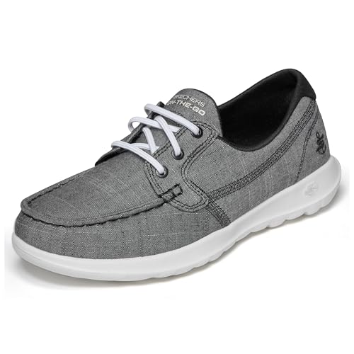 Skechers Go Walk Lite - Isla - Zapatos náuticos para Mujer... - Home & Kitchen Amazon Spain à 49.91€