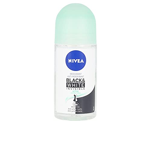 NIVEA Black & White Invisible Active Roll-on (1 x 50 ml)... - Bricolage & Outils Amazon Espagne à 1.60€