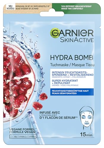 Garnier - SkinActive - Masque Tissu Hydra Bomb - Hidrata y... - Sports & Fitness en promo à 4.88€