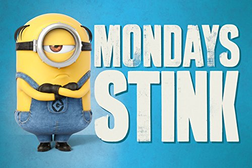 Despicable Me 3 (Mondays Stink) 61 x 91.5 cm Maxi Poster - Tech & Electronics Amazon France à 9.30€