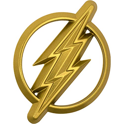 Fan Emblems The Flash 3D Car Badge (Gold) - Auto & Motorcycle Amazon UK à 11.63€