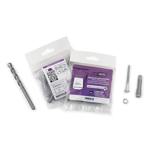 Index Fixations plafond Lourdes – EasyKit Fixations plafond... en promo sur Amazon