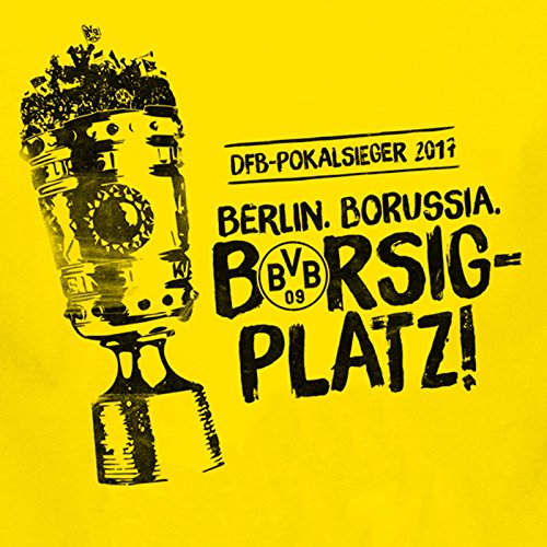 Borussia Dortmund BVB Aufkleber zum DFB POKALSIEG, Sticker - Fournitures Bureau Amazon Allemagne à 1.50€