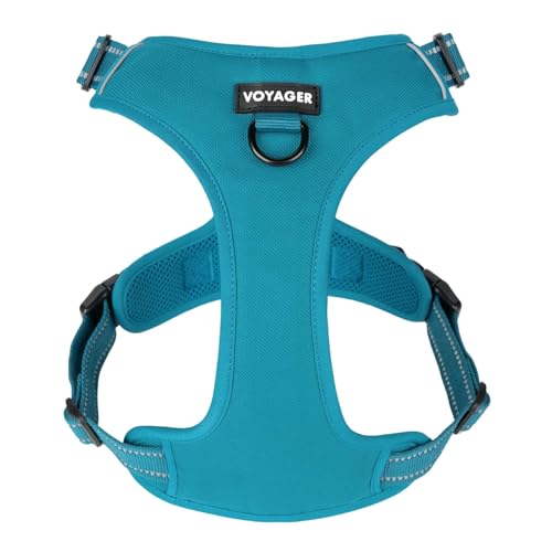 Voyager Dog Harness Dual Leash Attachment No-Pull Control... - Animalerie en promo à 9.49€