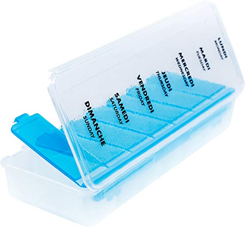 Cao 6528 Pilulier 7 jours solide avec boite protectrice de... - Sports & Fitness Amazon France à 2.86€