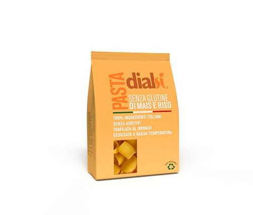 DIALSÌ, Paccheri, Pasta Senza Glutine di Mais e Riso... - Épicerie Amazon Italie à 2.22€