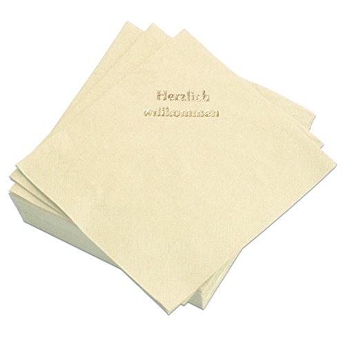 Geschenke mit Namen Servietten, 25 Stück, Zellstoff... - Maison & Cuisine Amazon Allemagne à 4.07€