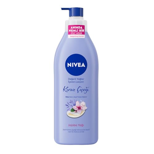 NIVEA Oil in Lotion Kirschblüten- & Jojobaöl (400 ml)... - Auto & Moto en promo à 9.75€