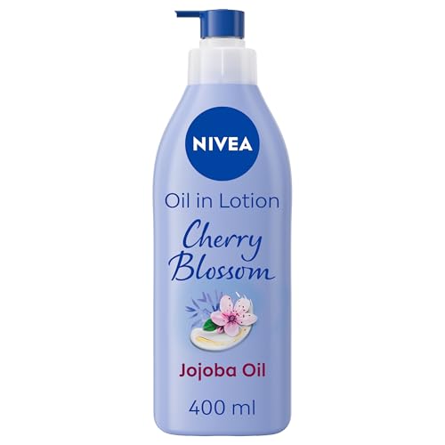 NIVEA Oil In Lotion Cherry Blossom & Jojoba Oil (400ml)... - Beauté & Parfums Amazon Royaume-Uni à 3.40€