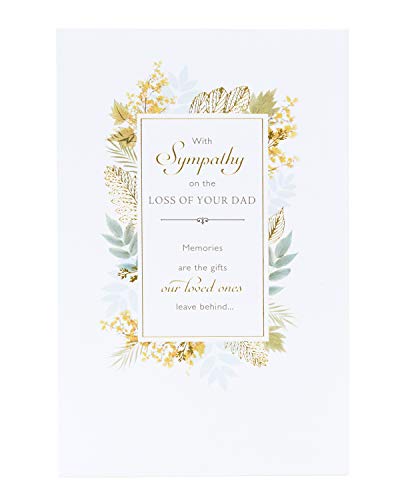 UK Greetings Dad Sympathy Card - Special Memories Design - Auto & Moto Amazon Royaume-Uni à 2.49€
