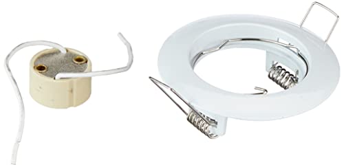 Aro ZAMK fijo redondo blanco (PVC) - Bon plan à 3.12€