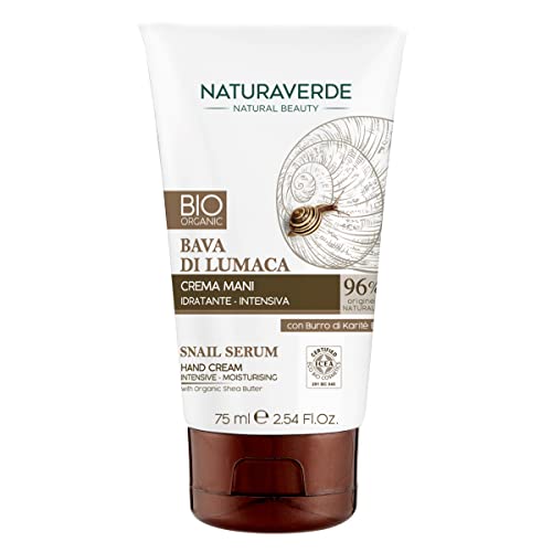 Naturaverde | BIO - Crème Mains à la Bave d'Escargot, Crème... - Beauté & Parfums Amazon France à 4.01€