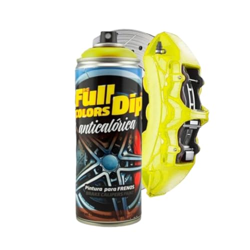 FULL DIP Spray Jaune thermorésistante pour étrier de Frein - Auto & Moto Amazon France à 6.38€