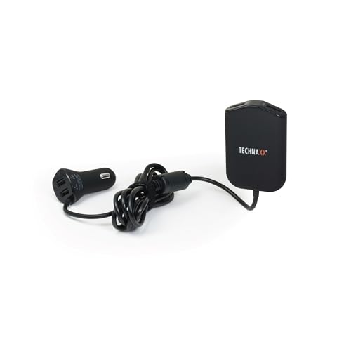 Technaxx Chargeur Voiture Familial avec 4× USB (2,4A... en promo à 5,77€ (-68%) sur Amazon FR