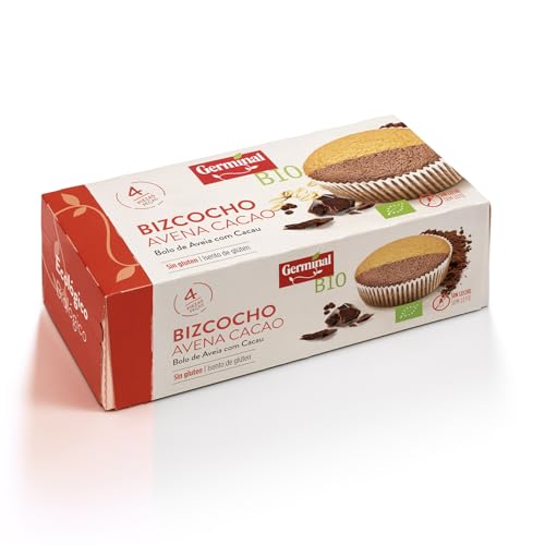 GERMINAL Bizcocho De Avena Cacao Sin Gluten Bio - 180G (Cja... - Amazon Espagne à 14.22€