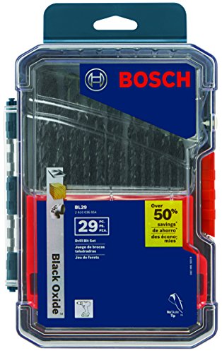 BOSCH BL29 29-Piece Assorted Set Three-Flat Shank Black... - Maison & Cuisine Amazon Royaume-Uni à 10.14€