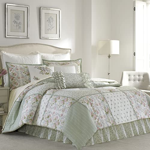 Laura Ashley 220885 Harper Parure de lit, Vert pâle, très... - Maison & Cuisine en promo à 144.94€