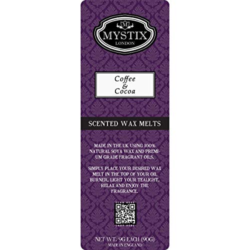 Mystix London | Coffee & Cocoa - Wax Melts Clamshell 90g... - Beauty & Fragrances Amazon UK à 3.54€